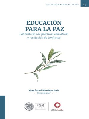 cover image of Educación para la paz